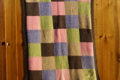 Hand spun, naturally dyed, hand knitted baby blankets - BEAUTIFUL COLOURS FROM NATURE