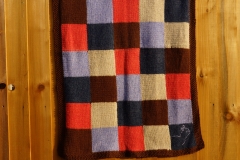 Hand spun, naturally dyed, hand knitted baby blankets - BEAUTIFUL COLOURS FROM NATURE